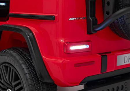 Pojazd Mercedes Benz G63 AMG XXL STRONG Czerwony