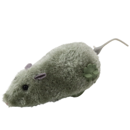 Nakręcana Mysz Futrzana Jeżdżąca Interaktywna Mix