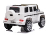 Samochód na akumulator Mercedes G500 biały