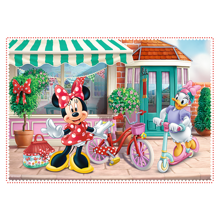 Puzzle - 4w1 (12, 15, 20, 24) - Minnie z przyjaciółmi - Disney Minnie - Trefl 34355