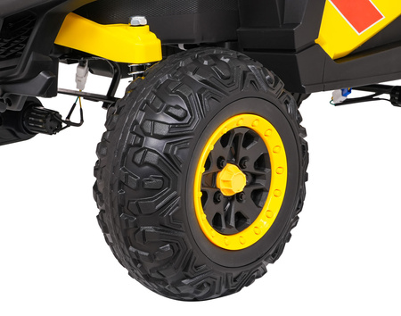 Pojazd Buggy Madman UTV-MX Żółty