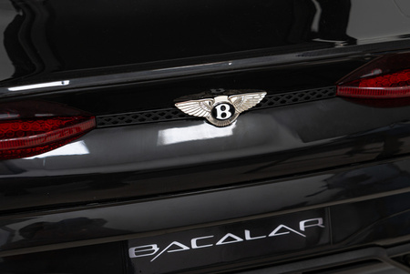 Autko Bentley Bacalar na akumulator dla dzieci +3, Czarny