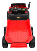 Autko Farmer Truck dla 2 dzieci Czerwony + Napęd 4x4 + Pilot + Kiper + Audio LED