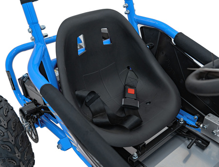 Pojazd Gokart Elektryczny MAIGHTY Niebieski