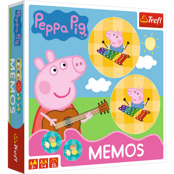 Gra Memos Świnka Peppa Trefl 01893