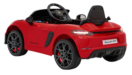 Pojazd Porsche Spyder RS 718 Lakier Czerwony