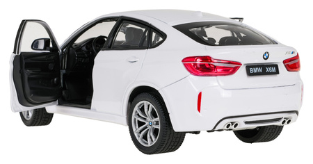 Autko Metalowe 1:24 BMW X6M Białe RASTAR