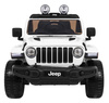 Jeep Wrangler Rubicon na akumulator dla dzieci Biały + Pilot