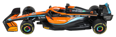 Autko Metalowe 1:24 McLaren F1 MCL36 Pomarańczowe RASTAR