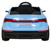 Audi E-Tron Sportback dla dzieci Niebieski + Pilot + Napęd 4x4 + Wolny Start + Radio MP3 + LED