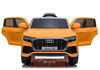 Auto na Akumulator Audi Q8 JJ2066 Żółty Lakierowany