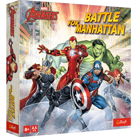 Gra rodzinna Battle for Manhattan Avengers Trefl 02512