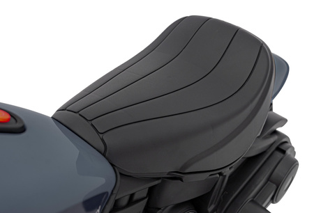 Motorek Chopper FASTER na akumulator dla dzieci Szary + Radio FM + Panel audio + LED