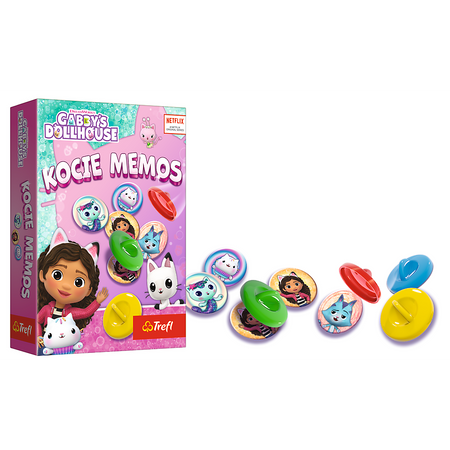 Gra podróżna Kocie memos Koci Domek Gabi Trefl 02688