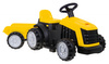 Traktor z Przyczepą Żółty