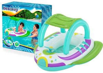 Ponton Kosmiczna Łódź z Daszkiem BESTWAY