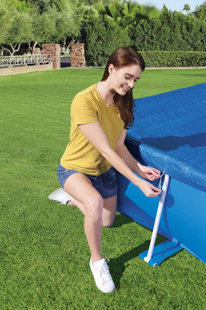 Pokrywa do basenu stelażowego 259 x 170 cm BESTWAY