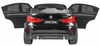 BMW X6M XXL dla 2 dzieci Lakier Czarny SUV + Pilot + Ekoskóra