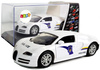 Auto Sportowe Policyjne Policja z Napędem Dźwięk Światła Białe