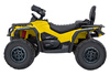 Quad Can Am Outlander ATV z Pilotem Żółty