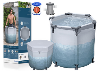 Beczka Zbiornik Do Morsowania Kąpiel Lodowa 253L Bestway 6002K