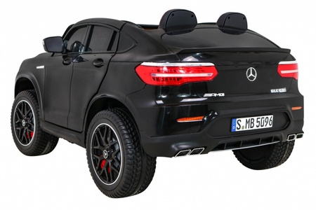 Auto Mercedes GLC 63S Czarne -  SUV dla dzieci + Napęd 4x4