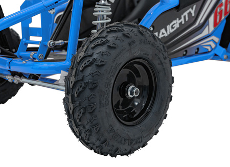 Pojazd Gokart Elektryczny MAIGHTY Niebieski