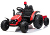 Traktor na akumulator z Przyczepą HZB-200 Czerwony
