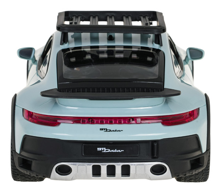 Autko R/C 1:14 Porsche 911 Dakar Miętowy RASTAR
