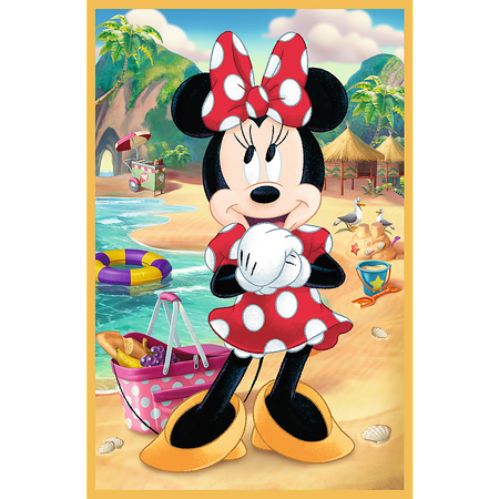 Puzzle - 3x50 - Myszki na wakacjach - Disney - Trefl 34881