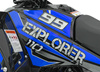Pojazd Quad Spalinowy 110CC EXPLORER Niebieski