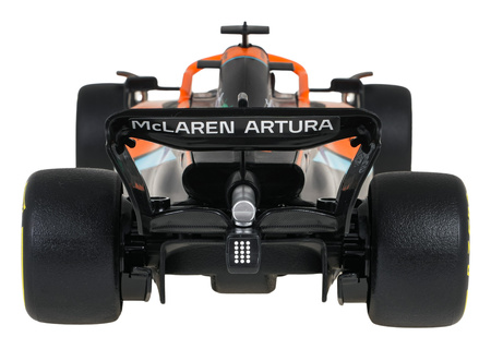 Autko Metalowe 1:24 McLaren F1 MCL36 Pomarańczowe RASTAR