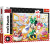 Puzzle - 100 - Minnie w salonie kosmetycznym - Disney Minnie - Trefl 16387