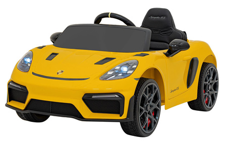 Pojazd Porsche Spyder RS 718 Lakier Żółty