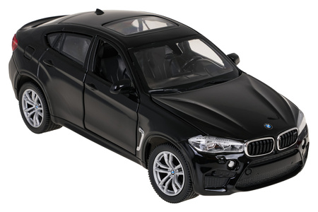 Autko Metalowe 1:24 BMW X6M Czarny RASTAR