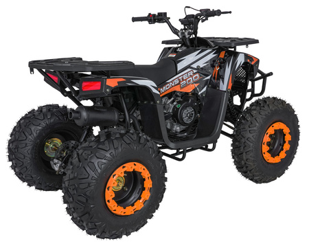 Pojazd Quad Spalinowy 200CC MONSTER Pomarańczowy