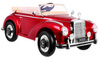 Mercedes Benz 300S Retro dla dzieci Lakier Czerwony + Pilot + EVA + Wolny Start + LED MP3
