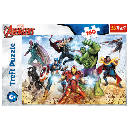 Puzzle - 160 - Marvel Avengers - Gotowi by ratować świat - Trefl 15368