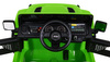 Jeep Wrangler Rubicon na akumulator dla dzieci Zielony + Pilot + Radio MP3 LED + Koła EVA