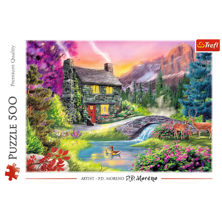 Puzzle - 500 - Górska sielanka - Trefl 37325