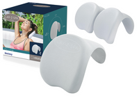 Zestaw 2 Poduszki pod głowę do Jacuzzi Lay-Z-Spa BESTWAY