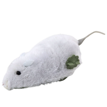 Nakręcana Mysz Futrzana Jeżdżąca Interaktywna Mix