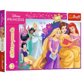 Puzzle - 100 Glitter - Blask magii przyjaźni - Dinsey - Trefl 14834