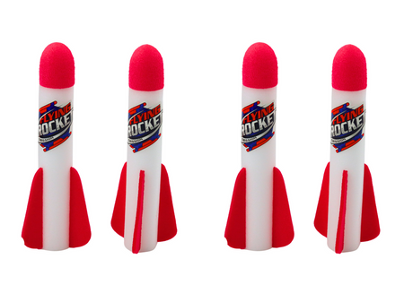 Gra Potrójna Wyrzutnia Katapulta Rakiet Piankowych Pompka