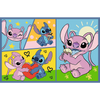 Puzzle - 2x70 - Ze Stitchem nie ma nudy - Disney Lilo and Stitch - Trefl 34444