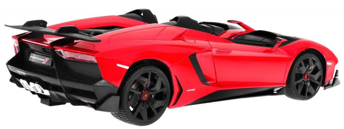 Lamborghini Aventador J czerwony RASTAR model 1:12 Zdalnie sterowane auto + Pilot 2,4 GHz