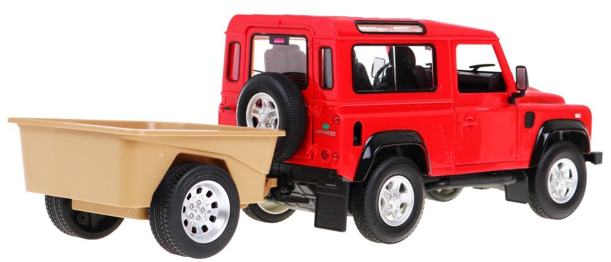 Land Rover Defender RASTAR Model 1:14 Zdalnie sterowane auto terenowe + Pilot 2,4 GHz Land Rover Defender RASTAR Model 1:14 Zdalnie sterowane auto terenowe + Pilot 2,4 GHz