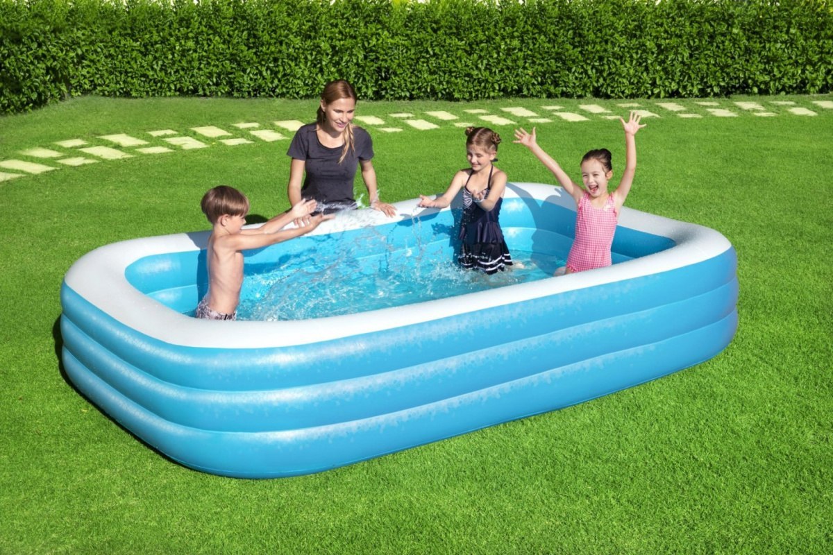 Basen Dla Dzieci 305 183 56cm BESTWAY Basen Dla Dzieci 305 183 56cm BESTWAY