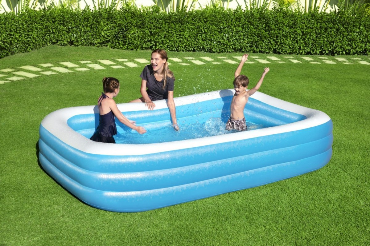Basen Dla Dzieci 305 183 56cm BESTWAY Basen Dla Dzieci 305 183 56cm BESTWAY