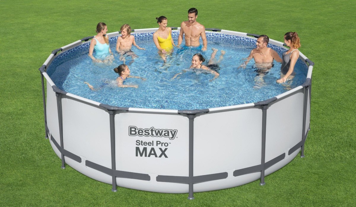 Basen Stelażowy 14 FT 427 x 122 cm STEEL PRO MAX BESTWAY Basen Stelażowy 14 FT 427 x 122 cm STEEL PRO MAX BESTWAY